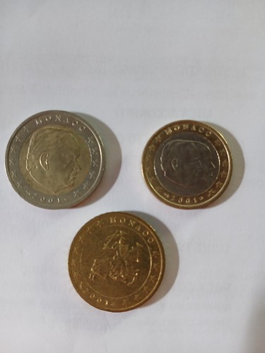Monete euro monaco - monete, monaco-anno