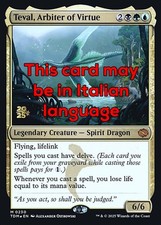 MTG TEVAL, ARBITER OF VIRTUE FOIL EXC - TEVAL, GIUDICE DI VIRTÙ 230 - TDM PRE
