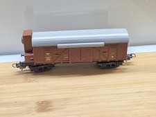 LIMA HO SNCF CARRO MERCI CHIUSO CON GARRITTA E LUCI DI CODA TRENO ELETTRICO