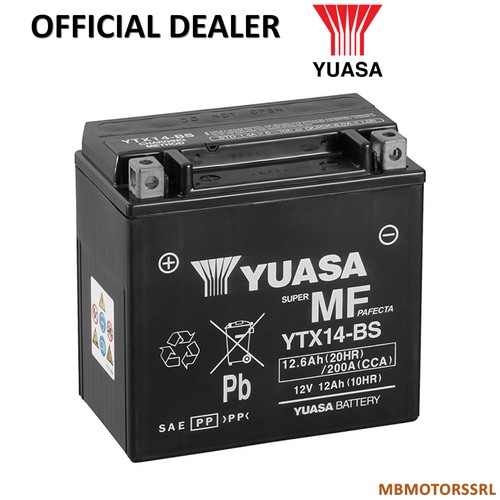 Batteria yuasa btx14bs - btx14bs, bmw