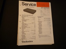 Manuale di servizio originale