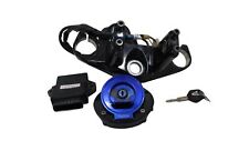 KIT CHIAVI YAMAHA FZ6 600 2004 2007 CENTRALINA PIASTRA TAPPO SERRATURA