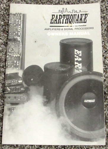 Amplificatore terremoto - amplificatore, e