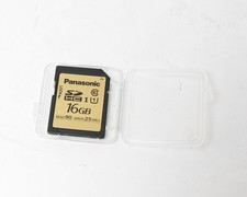 Panasonic 16GB SD HC memory card scheda di memoria n.889