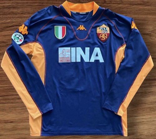 Roma matchworn trikotspieler - matchworn,