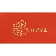 100 Bigliettini bigliettino bomboniera ROSSO scritta LAUREA oro A4 08JF