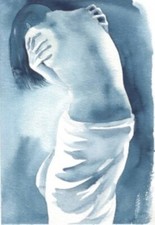 Dipinto  acquarello calvagna