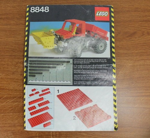 Lego 8848 solo manuale - -,