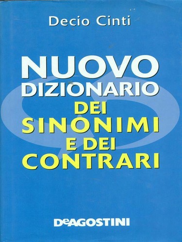 Nuovo dizionario dei sinonimi - nuovo,