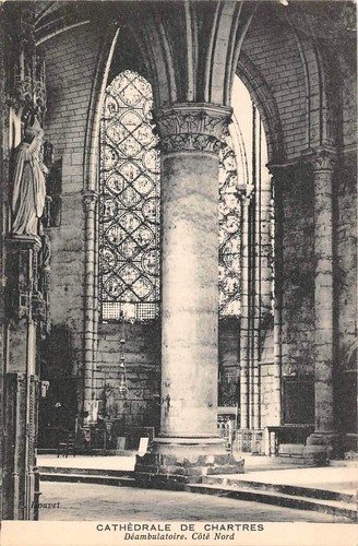 Cpa cattedrale chartres - cpa, di