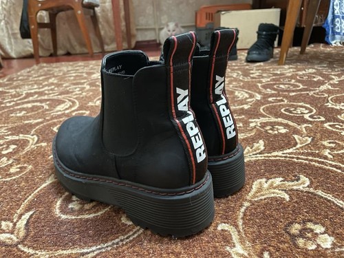 Stivali donna replay nero - stivali,