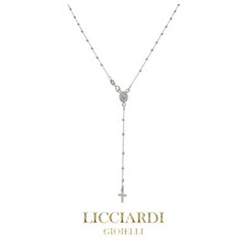 Collana unisex rosario oro