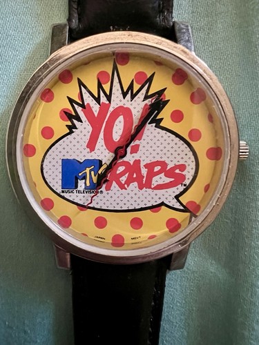Orologio mtv raps vintage - yo!,