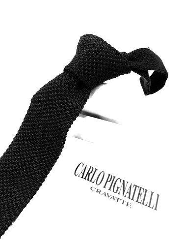 Cravatta firmata carlo - firmata,