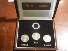 astuccio set 3 monete 500 lire