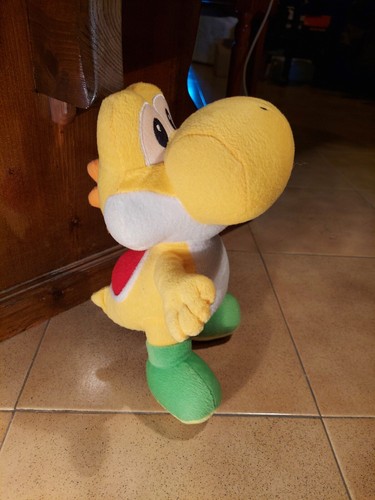 Peluche pupazzo yoshi giallo - pupazzo,