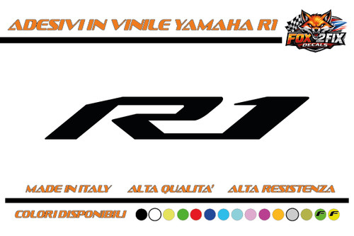 Adesivi moto yamaha - moto, r1