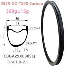 Cerchi MTB 29er Carbonio