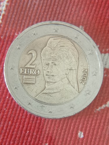 Moneta euro austria 2002 - moneta,