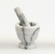 Italian Marble Mortar White