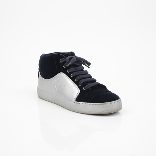 Chanel high top sneakers size - chanel, high-top