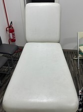 Lettino visita medica reclinabile in acciaio