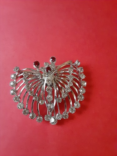 Spilla farfalla strass - spilla, vintage