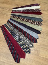 Lotto di 16 cravatte in seta