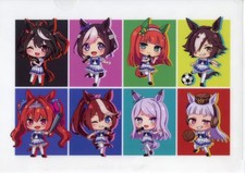Team Spica Chibi A4 Clear File