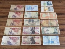 BANCONOTE VECCHIE 16 PEZZI 