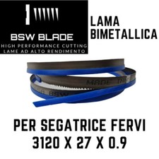 Lama a nastro 3120x27x0,9  per