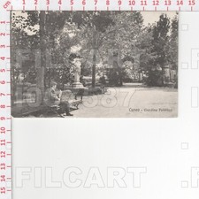 I7587 CUNEO CITTA GIARDINO PUBBLICO 1912 EDIT FRESIA PER SEREGNO