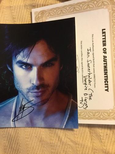 Foto firmata ian somerhalder - foto,