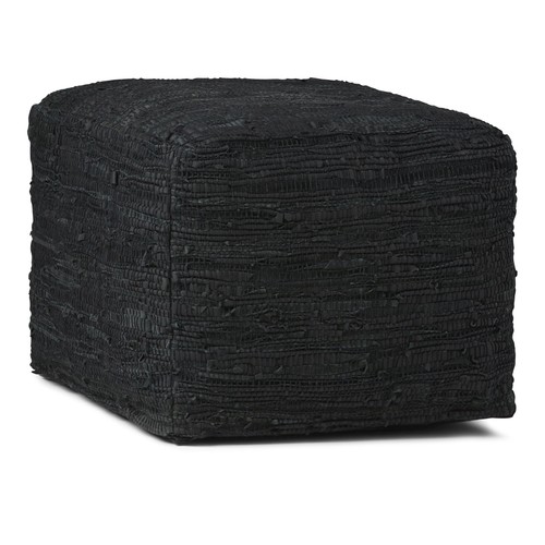 Simplihome fredrik square pouf - fredrik,