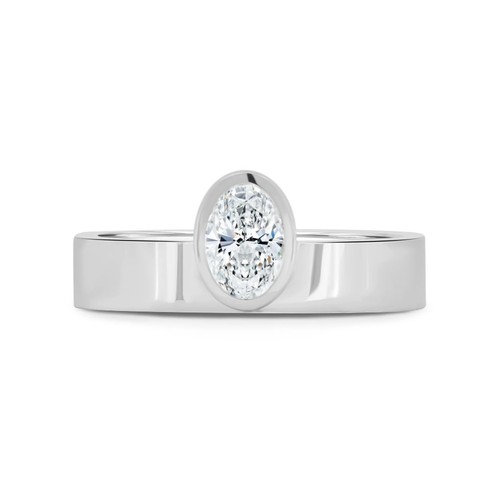 Anello oro bianco carati - in,