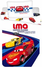 Disney Cars Toddler Bedding Set, Flash McQueen, Baby Duvet Cover 100 x 135 cm,