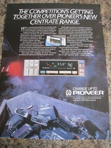 Pioneer centrate range car - centrate,