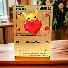 Pikachu I Choose You, Carta
