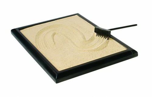 Zen giardino nero - zen,