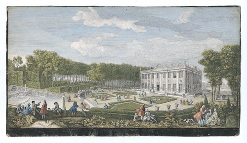 Stampa antica vue - stampa, "vue