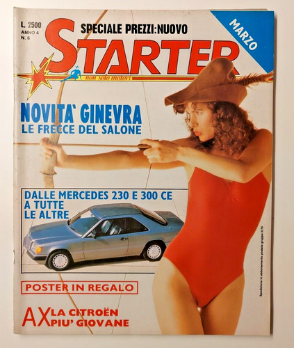 Starter 1987 novita - n.6/1987, novita'