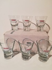 Kimbo crema bicchieri coppe tazze vetro caffe' scatola collezione osteria bar