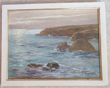 Huile Marine sur Panneau Bois