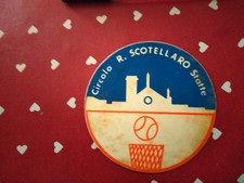 CIRCOLO ROCCO SCOTELLARO TENNIS STATTE TARANTO ADESIVO ANNI 80 NO ULTRAS