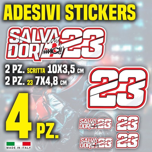 Luca salvadori adesivo moto - 23,