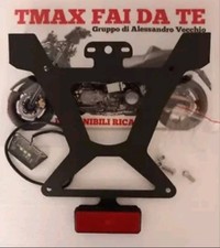 Portatarga Porta Targa Regolabile Con Luce Targa Yamaha Tmax T max 500 2001 2007