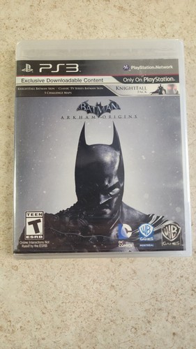 Batman arkham origins ps3 - arkham,