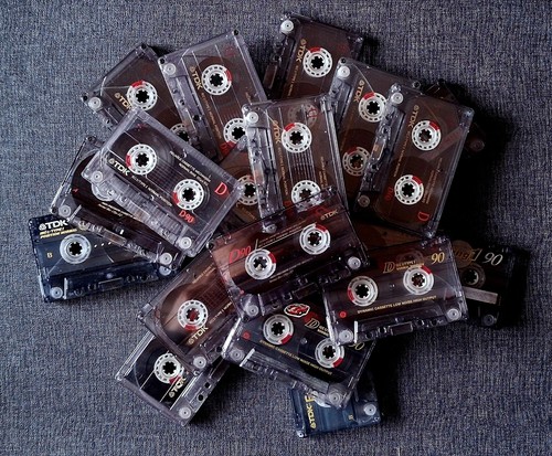 Lotto pcs audiocassette - 20,