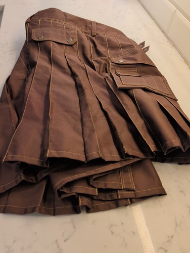 Large sized scottish mens kilt - sized,