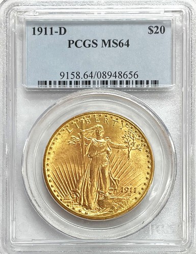 1911 oro 20 dollaro - d,